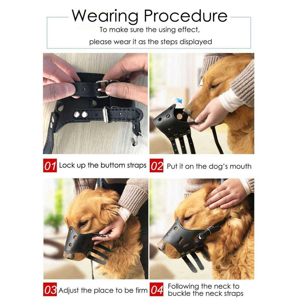 Leather Dog Muzzle X5715