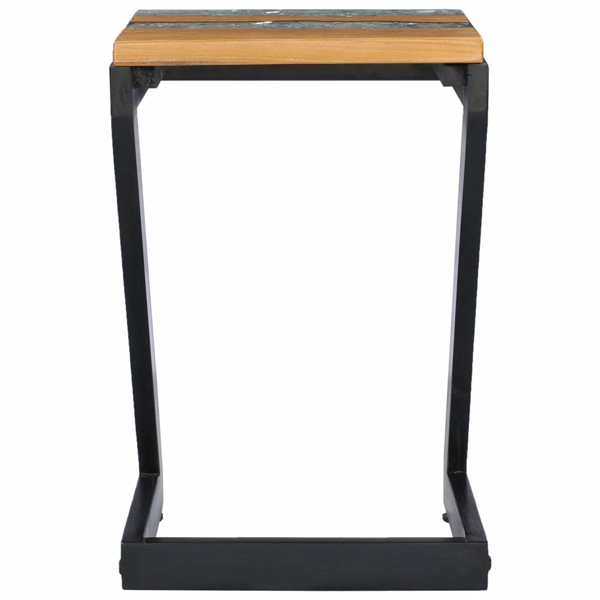 Teak Wood and Polyresin Coffee Table F47390