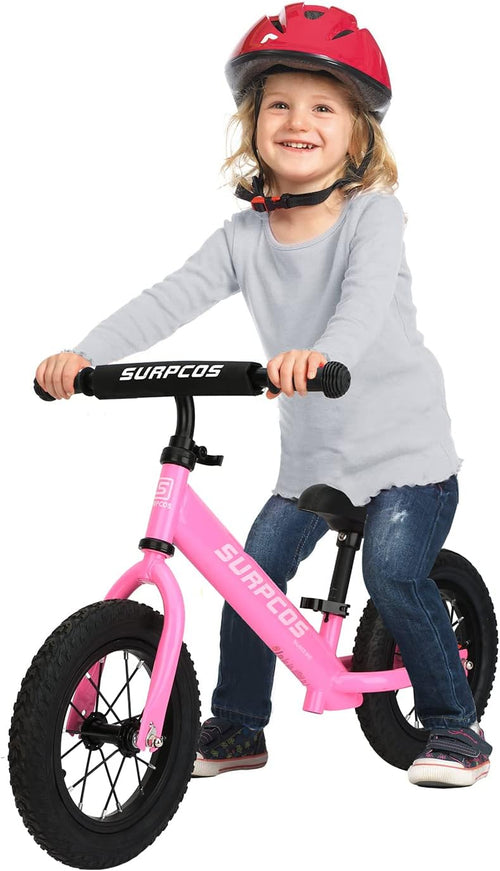 12-inch Rubber Tires Balance Bike Pack of 2 C5118