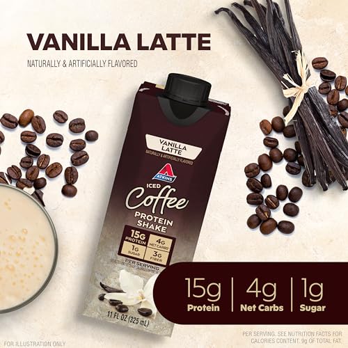 Iced Coffee Flavored Protein Shake 12 Pack V3261