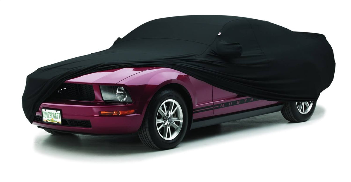 Black Custom Car Cover D8812