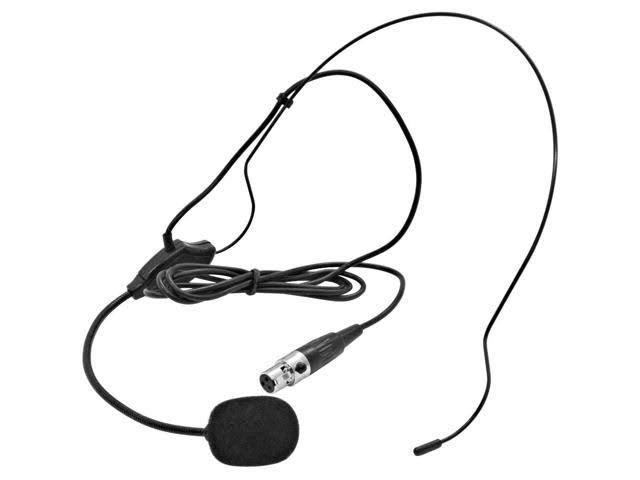 4 Channel UHF Wireless Microphone System with 2 Handheld and 2 Headset Microphones F1758