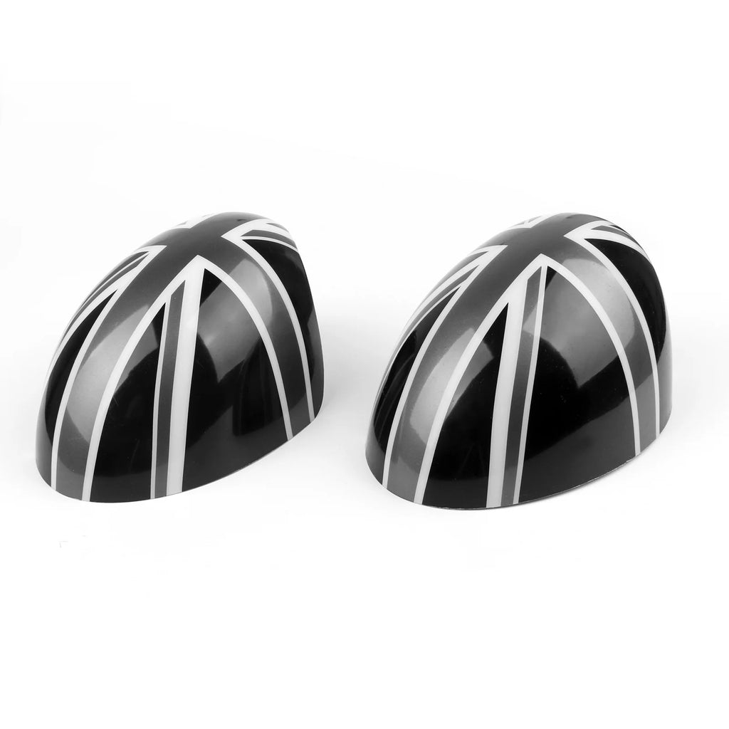 2 x Union Jack WING Mirror Covers for MINI Cooper R55 R56 R60 Power Fold Mirror A797888
