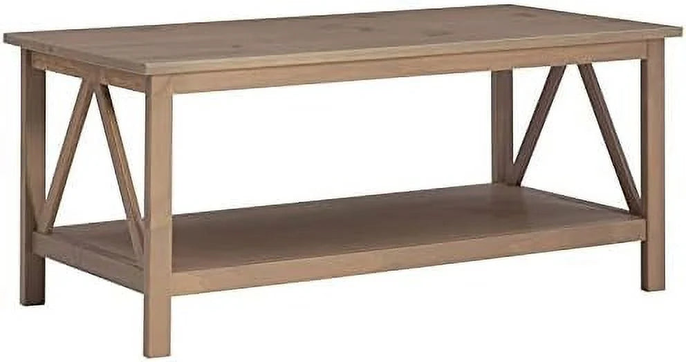 Driftwood Coffee Table and 2 End Tables Set B848