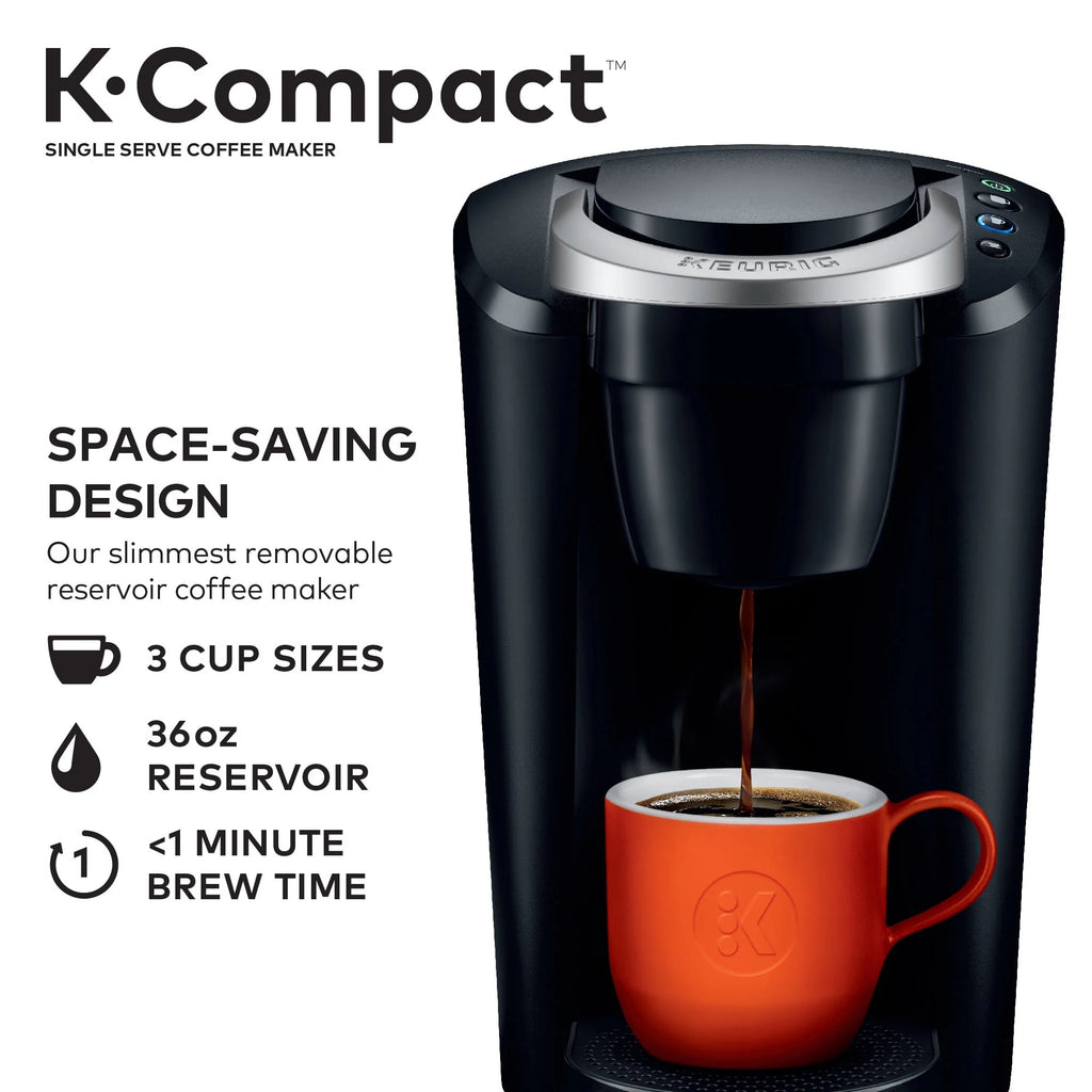 Black Single-Serve Coffee Maker B1649