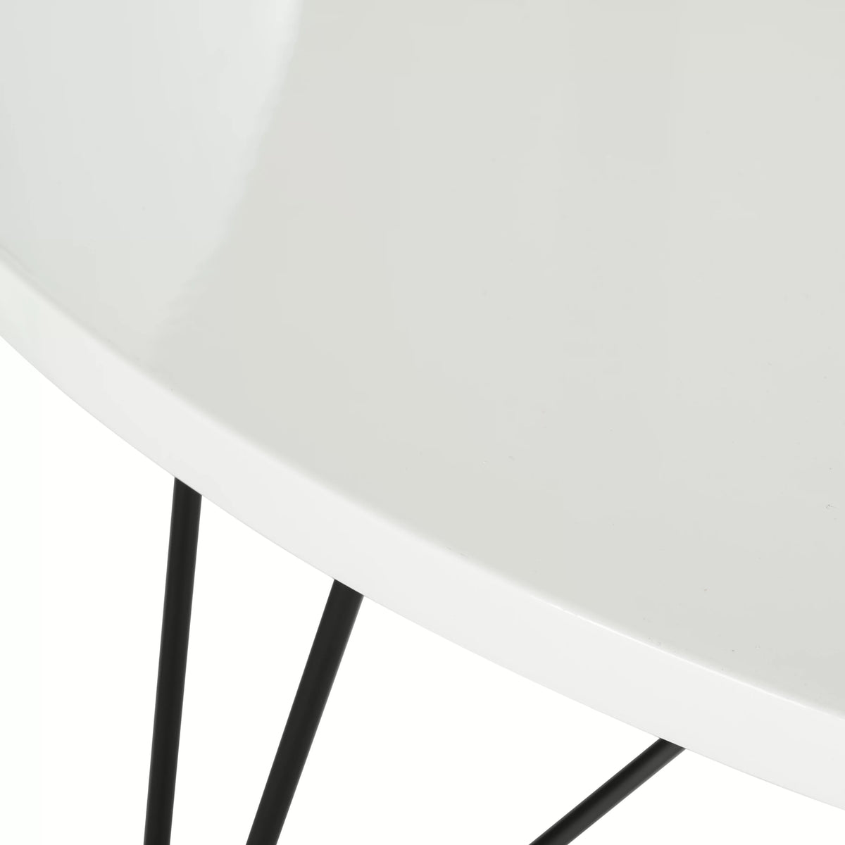 White Round Coffee Table R60974