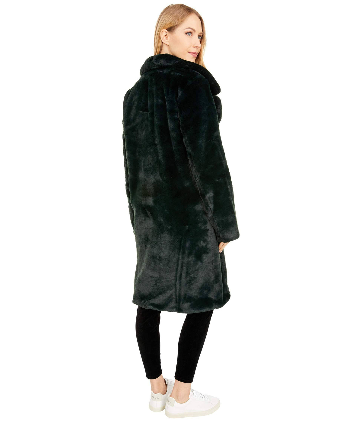 Sangria Faux Fur Bunny Coat Z121127