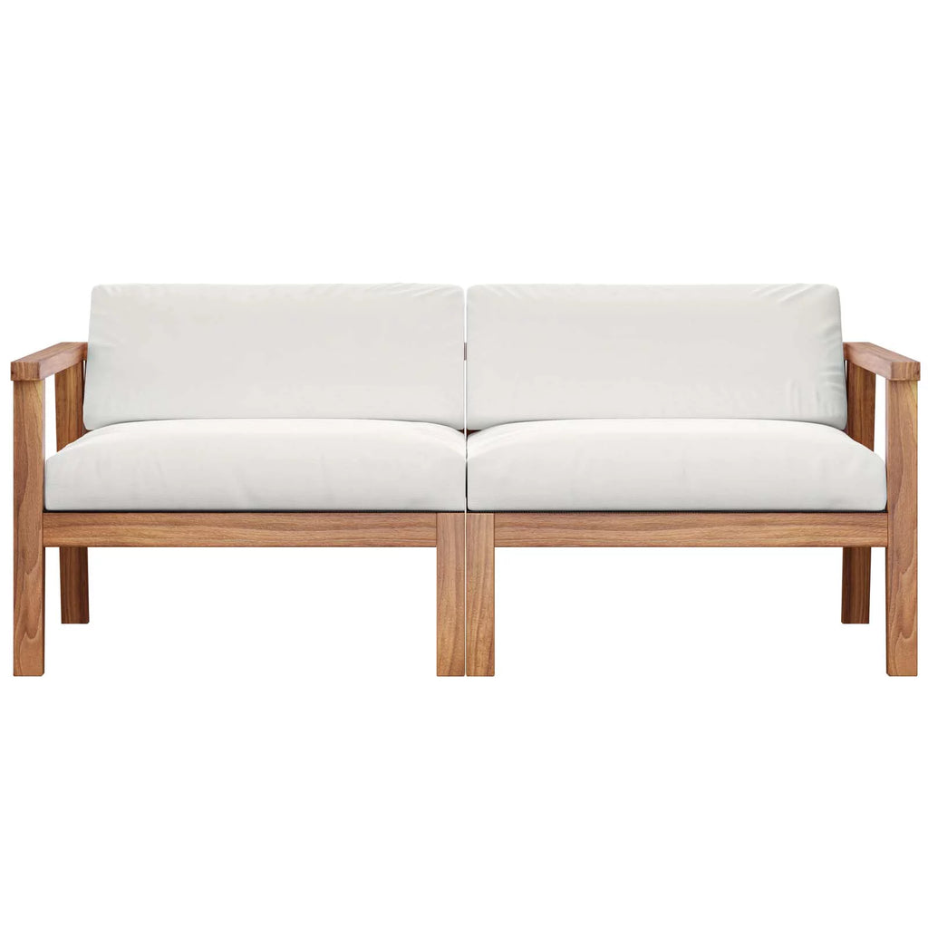 Teak Wood 2-Seater Loveseat M607