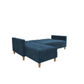 Blue Storage Futon/Sectional L229016