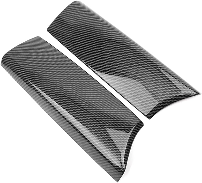 Car Interior Center Console Armrest Storage Box Protective Cover Trim (Carbon Fiber Color) E1468