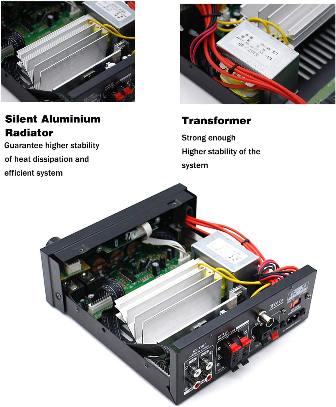 60Wx2 Bluetooth Power Amplifier X431485