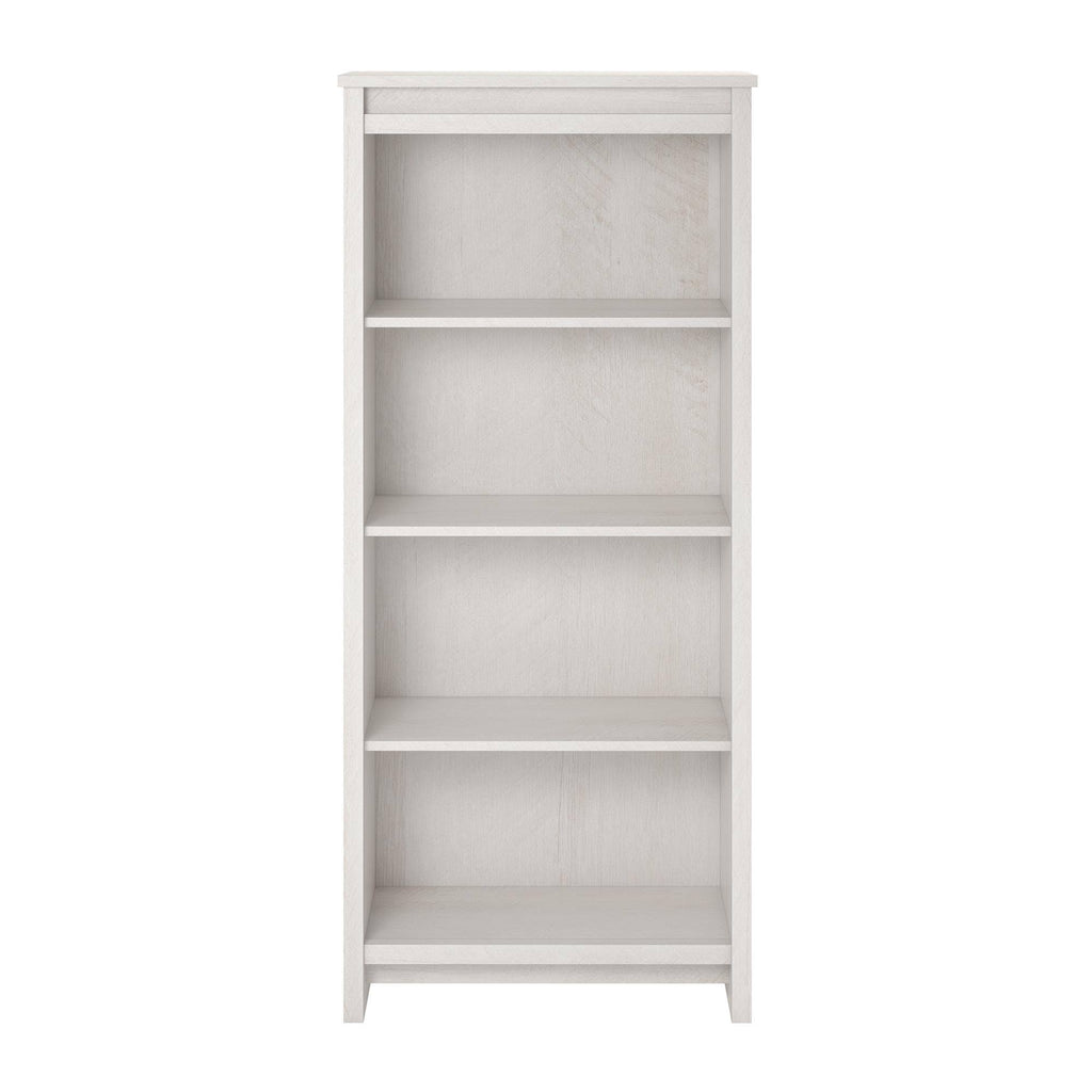 Ivory Oak 4 Shelf Bookcase J7233