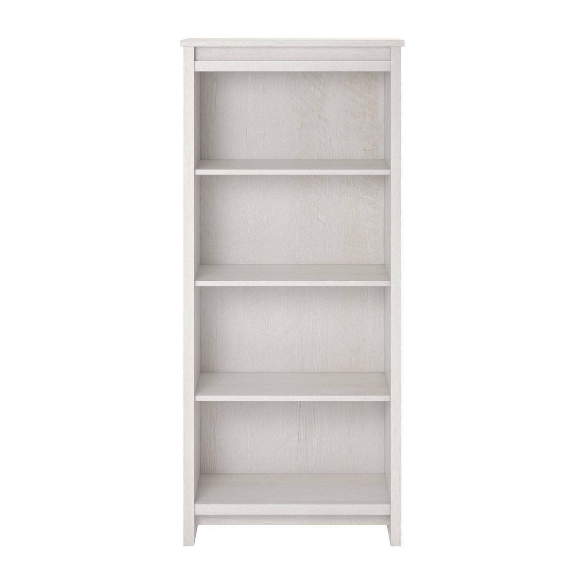 Ivory Oak 4 Shelf Bookcase J7233