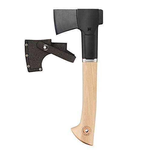 14 in. Hatchet with Recycled Leather Sheath W41605