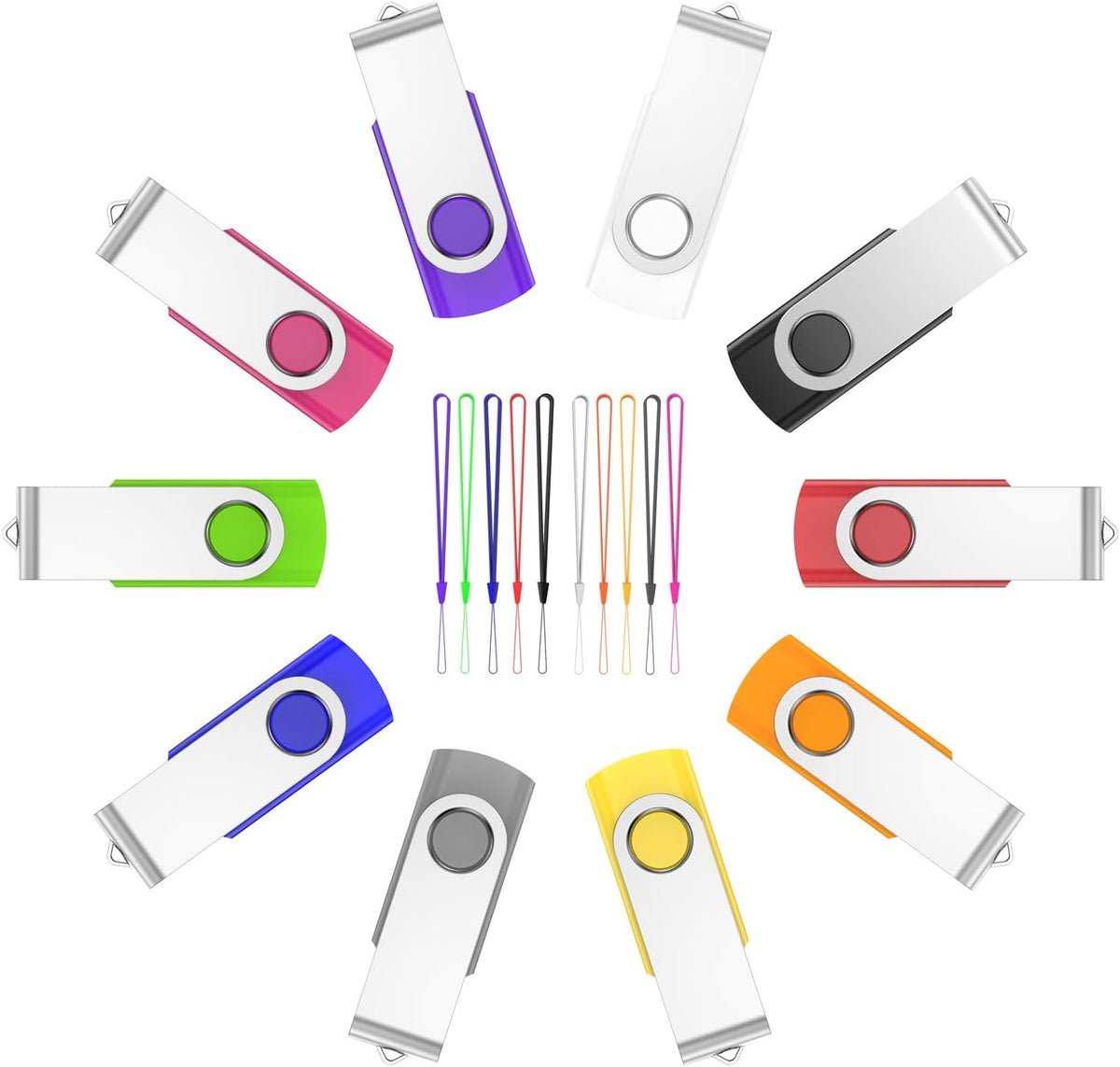 20 Pack 16GB USB Flash Drive with LED Indicator G970569