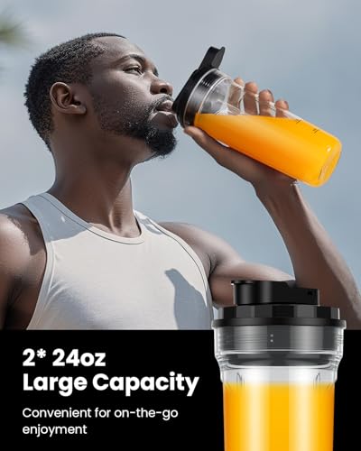 900W Personal Blender with 2 * 24Oz BPA-Free Cups Z77851