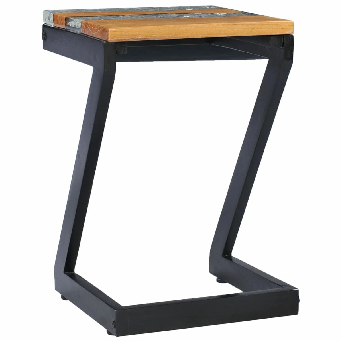 Teak Wood and Polyresin Coffee Table F47390
