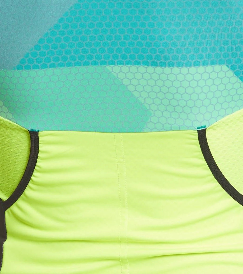 Blue/Yellow Fluo Men&s Top S43294
