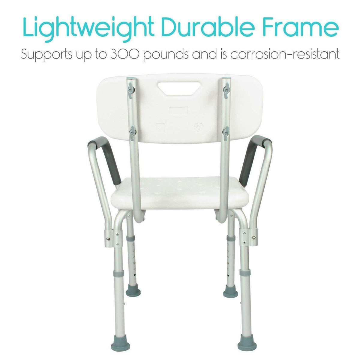 Shower Chair with Back and Arms T389