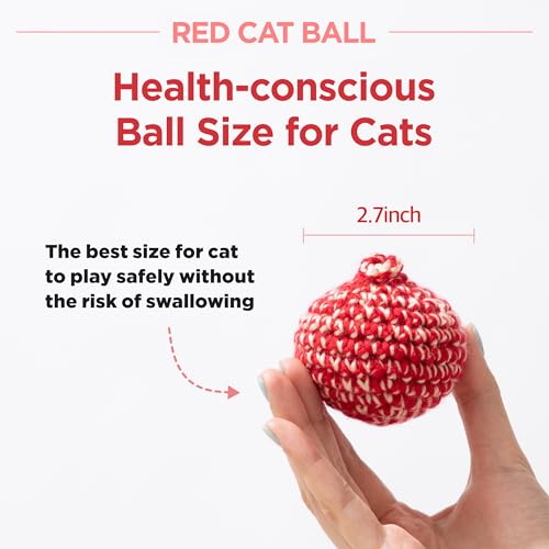 Red Catnip Silvervine Cat Toy H5069