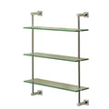 3 Tier Chrome Wall Shelf C801073