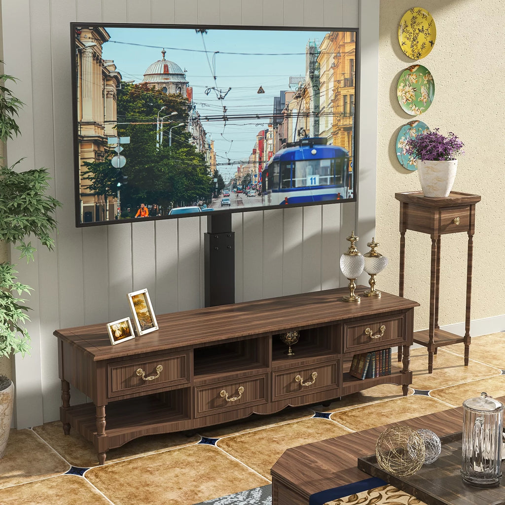 Black Swivel Floor TV Stand up to 70 inch G75325