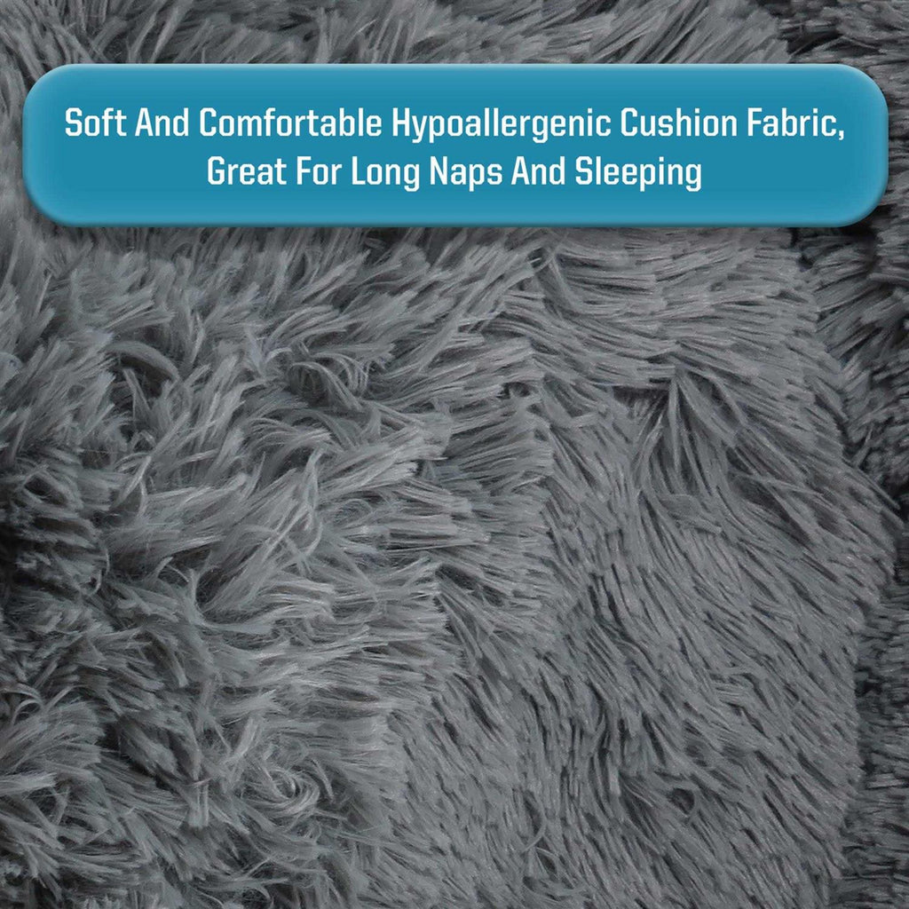 Shaggy Donut Bed W9764