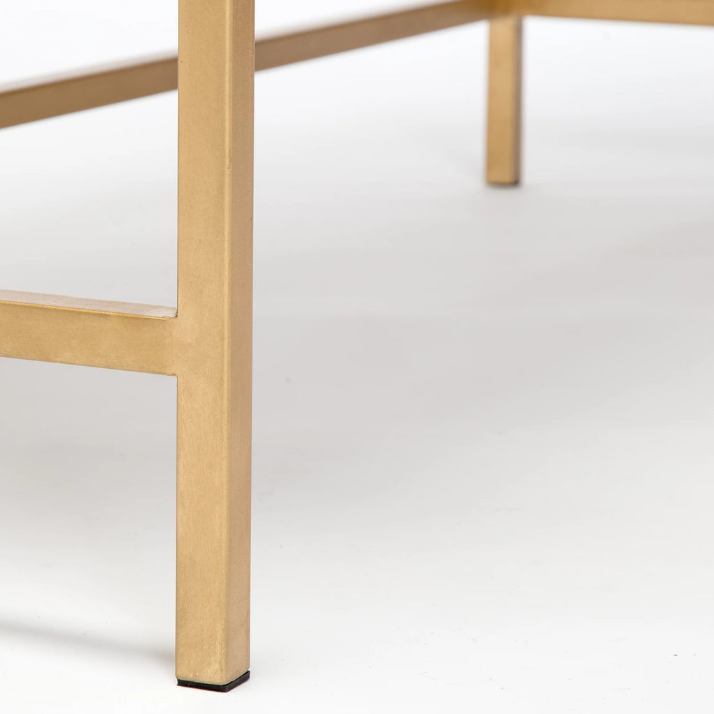 Solid Wood Console Table with 2 Drawers X53476