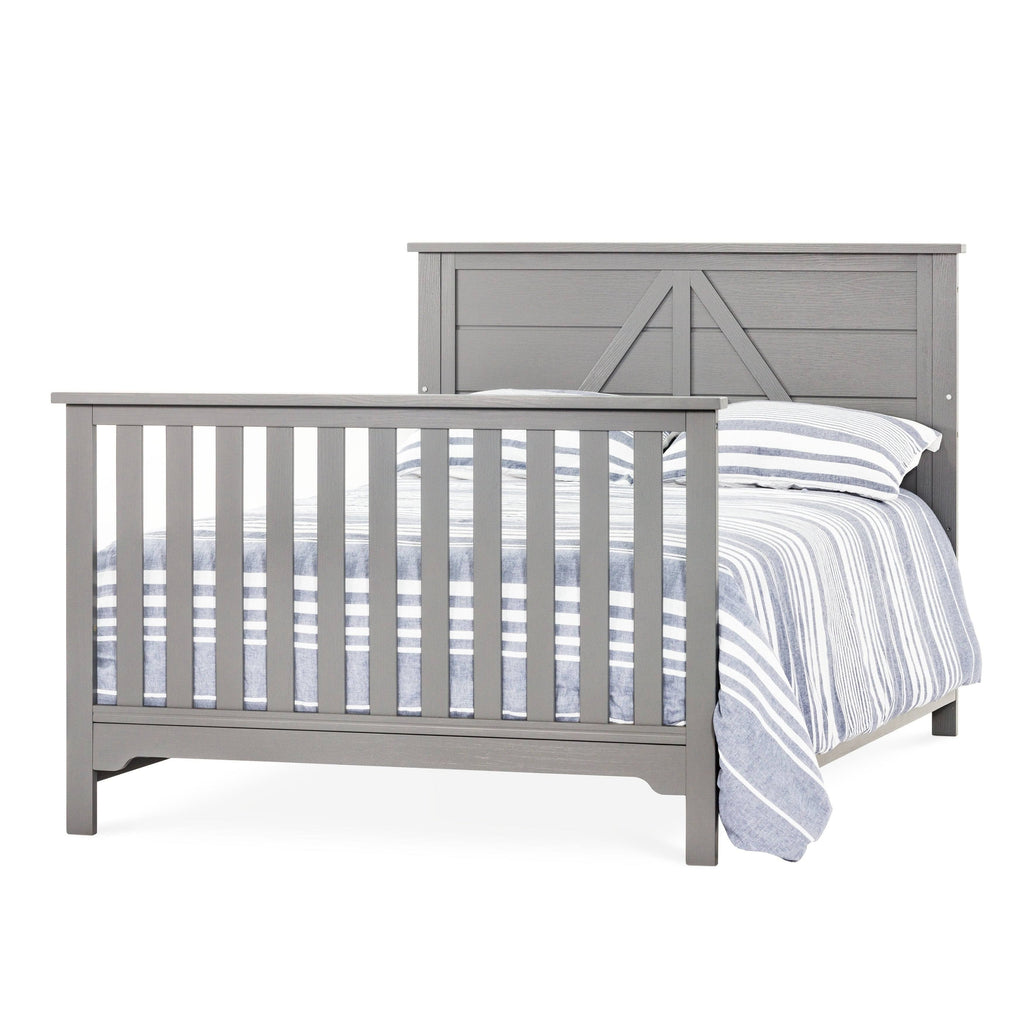 Full Size Bed Rails - Matte White F5050