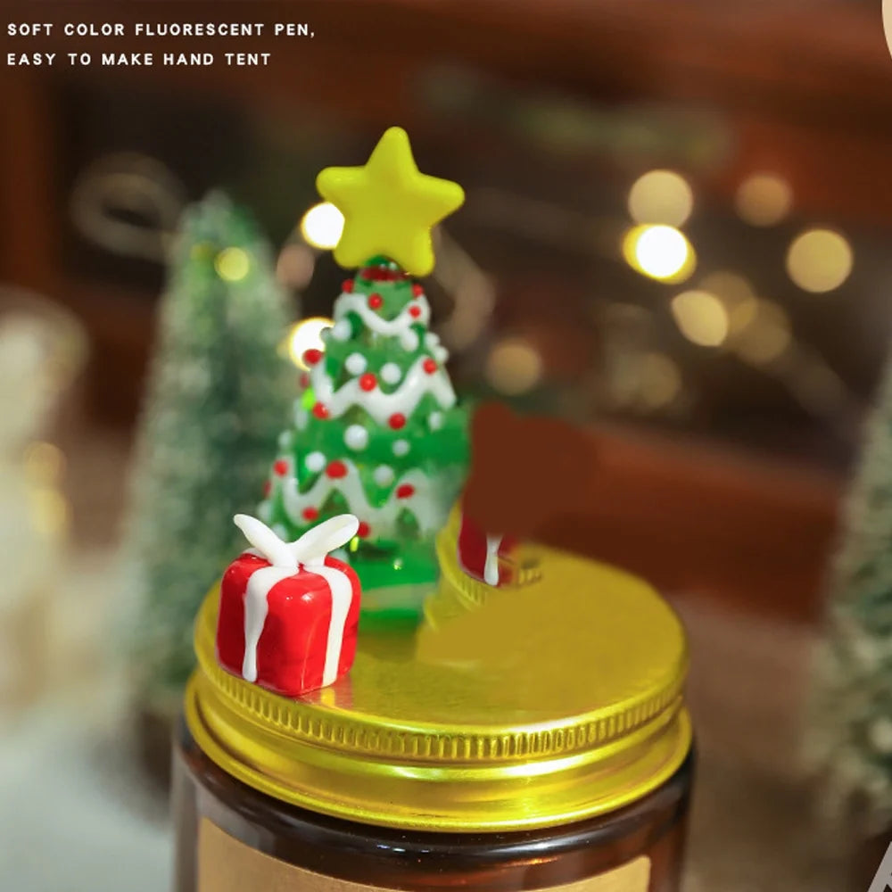 Handmade Glass Deer Figurine Ornaments P8834