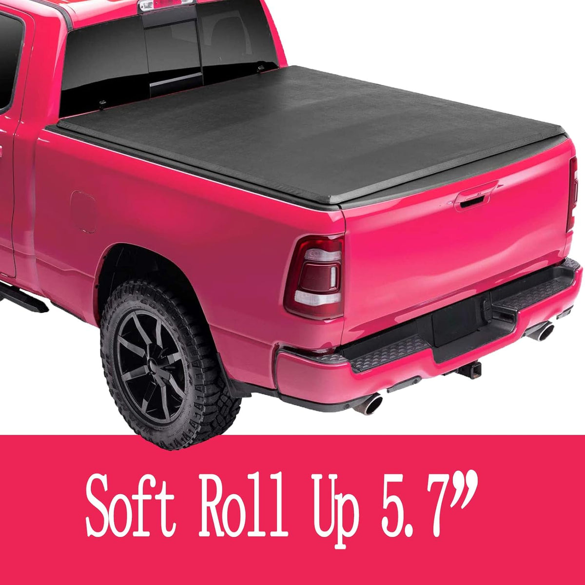 Soft Roll Up Truck Bed Tonneau Cover Y2125