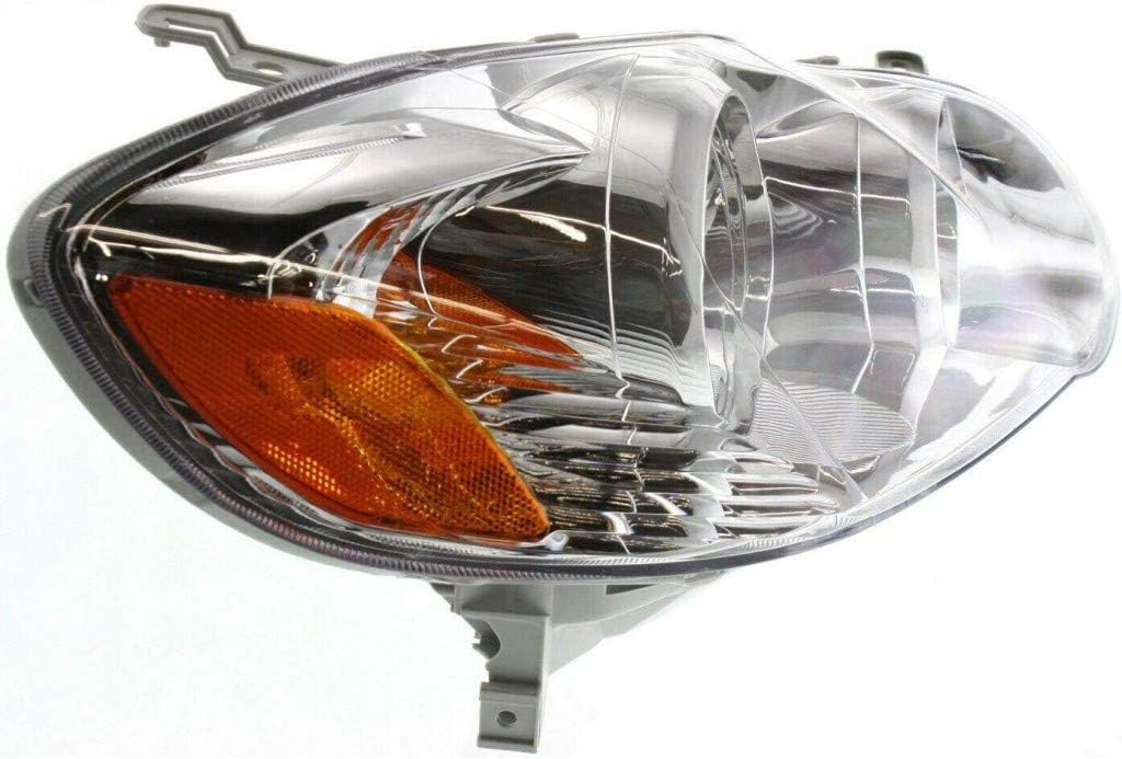 Headlight Assembly Pair for Toyota Corolla 2005-2008 H985460
