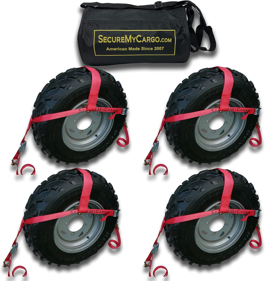 Red ATV/UTV/Tractor Wheel Net (4) N63583