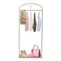 Metal Clothes Storage Rack 7.5ft A84895