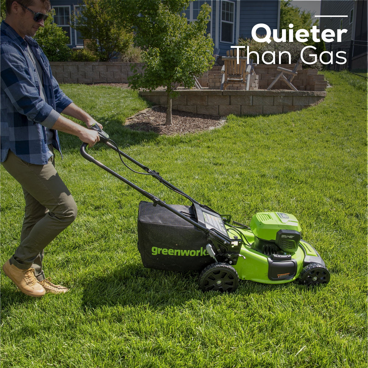 48V 20 Battery-Powered Lawn Mower D1594