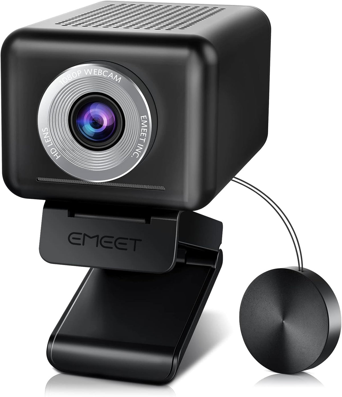 3 in 1 1080P 60FPS Webcam with Microphone and Speaker B58043