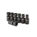 1/2 in. Drive Metric Impact Swivel Socket Set, 7-Piece J312400